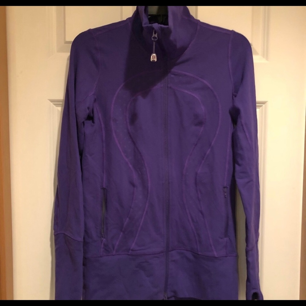 Lululemon purple in stride jacket